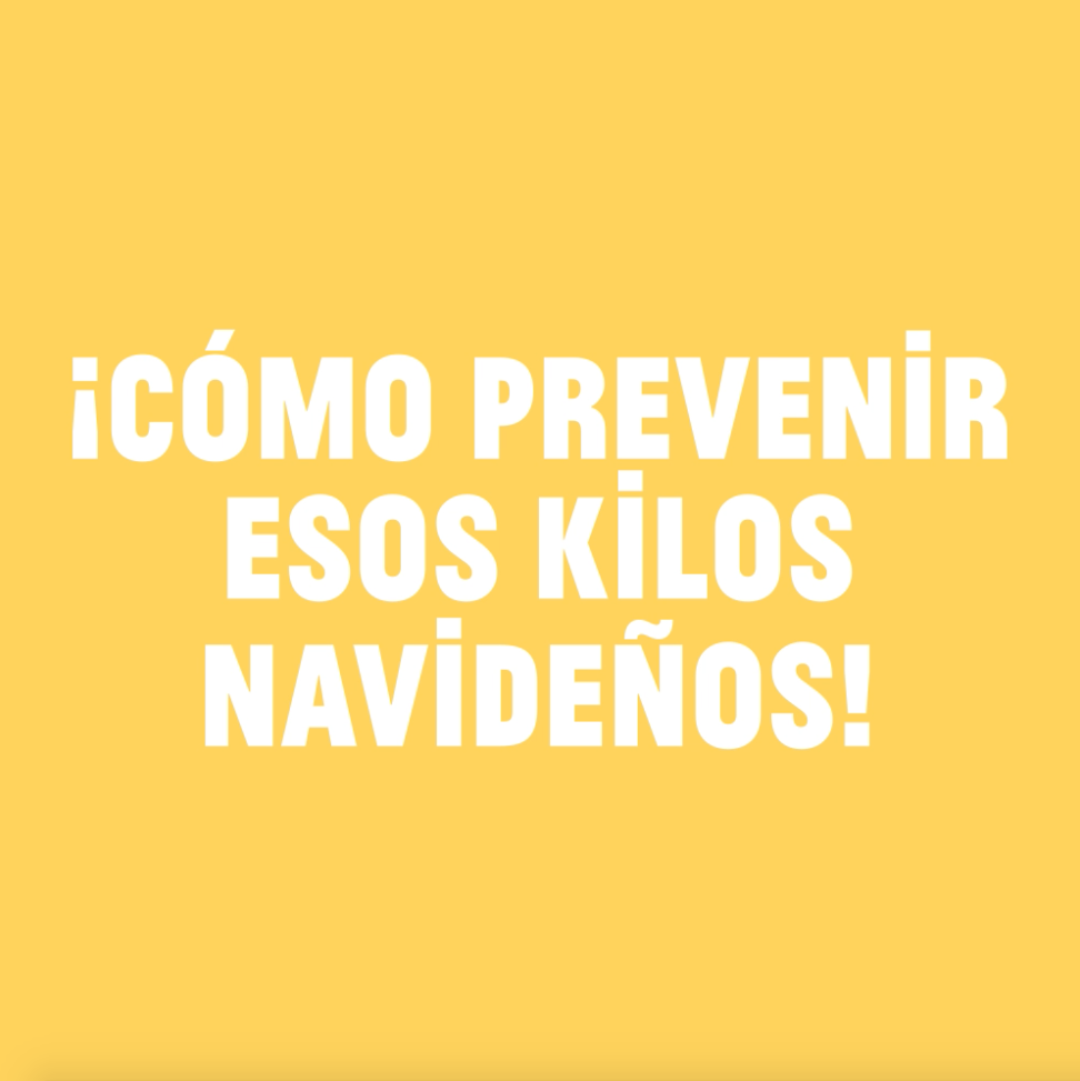 Borges - prevenir kilos navidad
