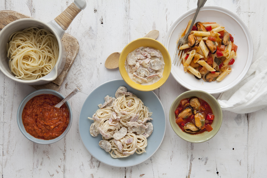 Borges - Four pasta recipes for unexpected visits