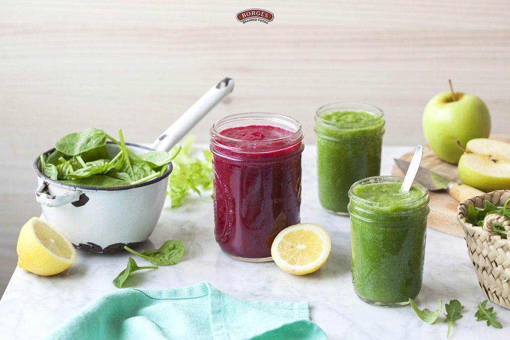 Borges - Green smoothies with olive oil