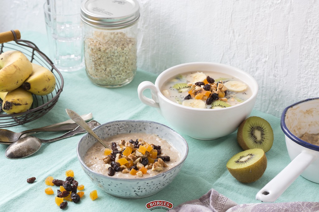 Borges Natura - Healthy desserts with walnut drink