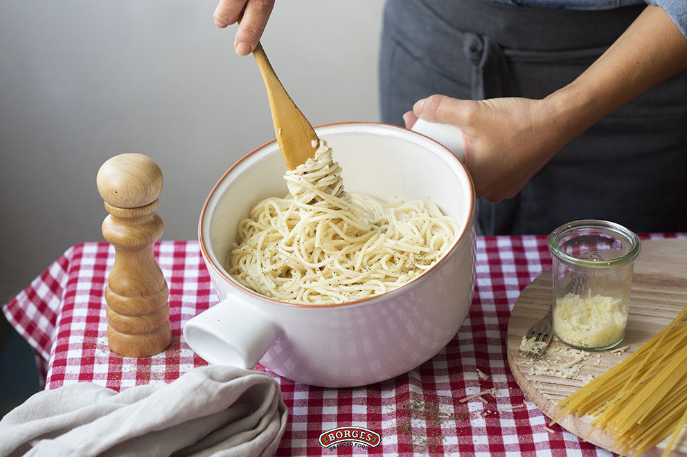 Borges - Spaguetti cacio e pepe