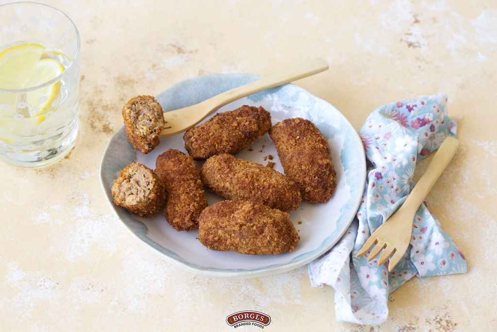 Croquettes made of Christmas leftovers