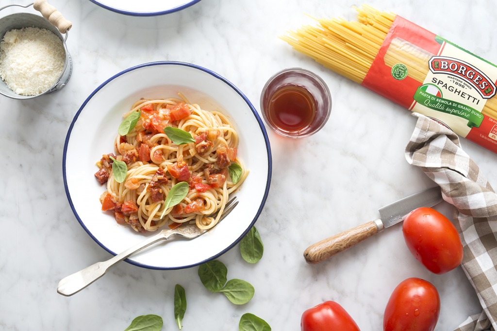 good-quality pasta dish