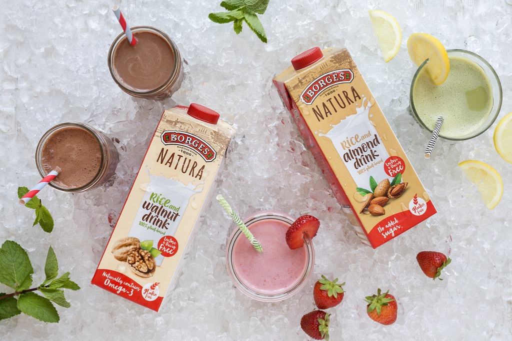 plant-based drinks Borges Natura
