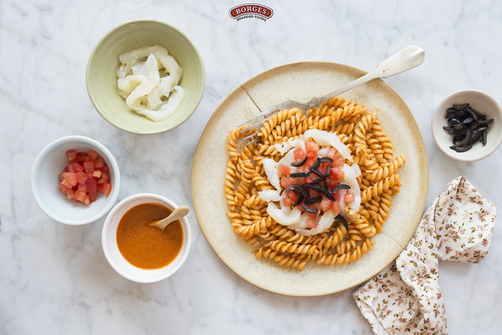Plato de pasta del día anterior: fusilli con ricotta