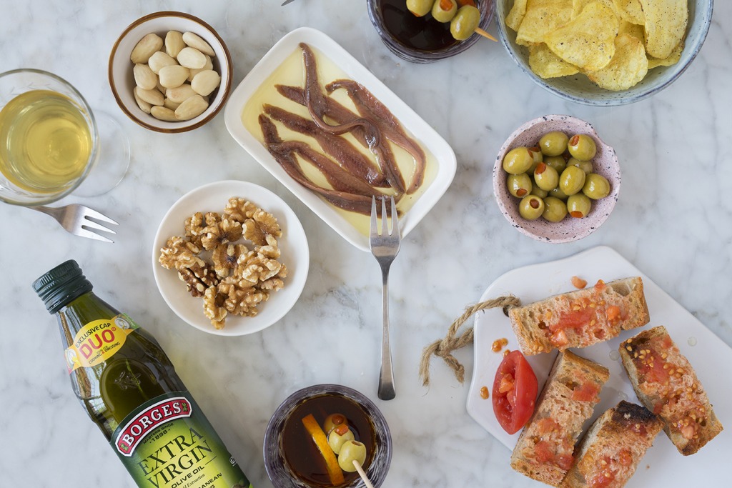 Borges - perfect appetizers such as olives, garlics or anchoves