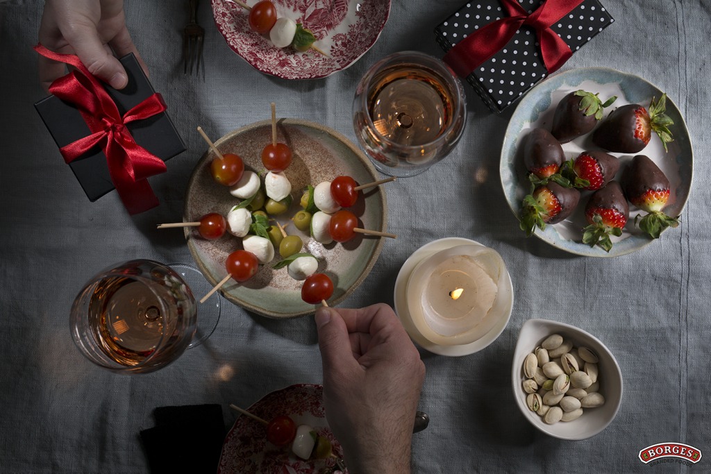 Hot Valentine's day snacks