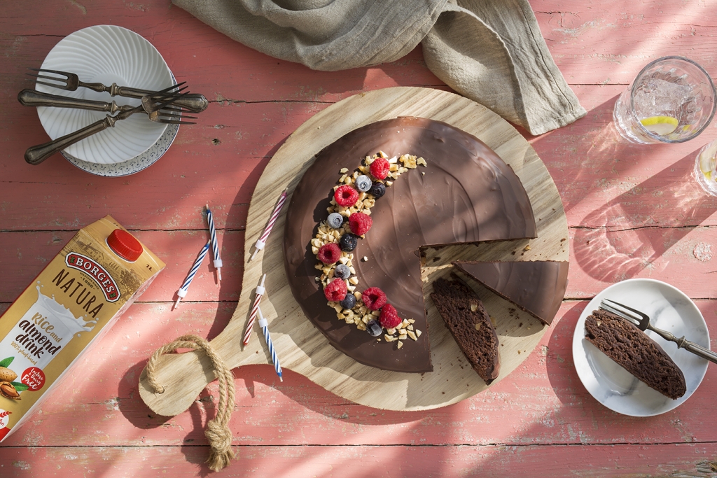 vegan chocolate birthday cake