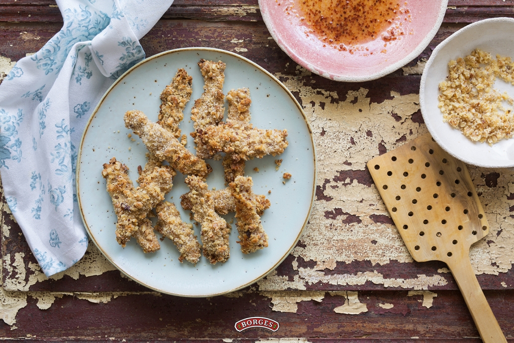 Borges - Pollo rebozado nueces