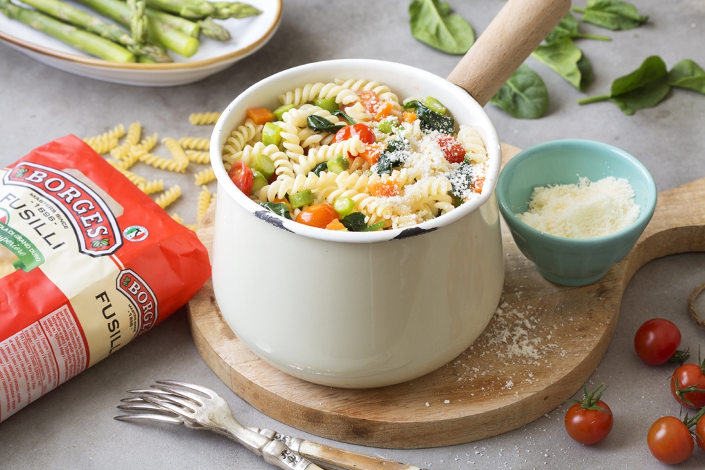 Borges Fusilli one-pot pasta recipe