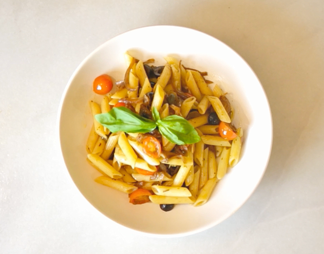 Borges - Mediterranean recipes: penne alla puttanesca