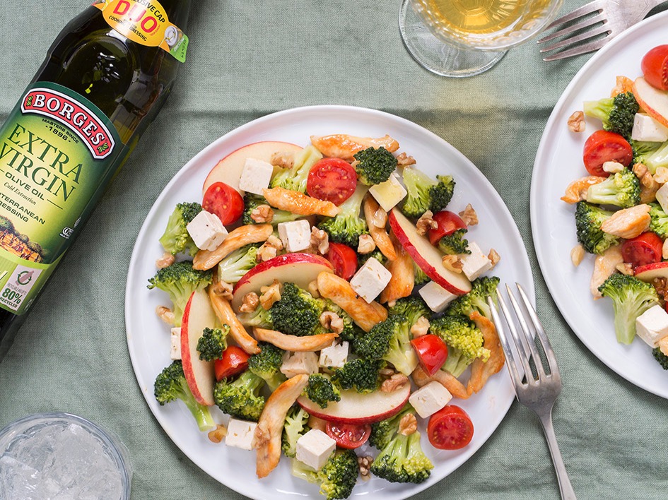 Mediterranean Broccoli Salad