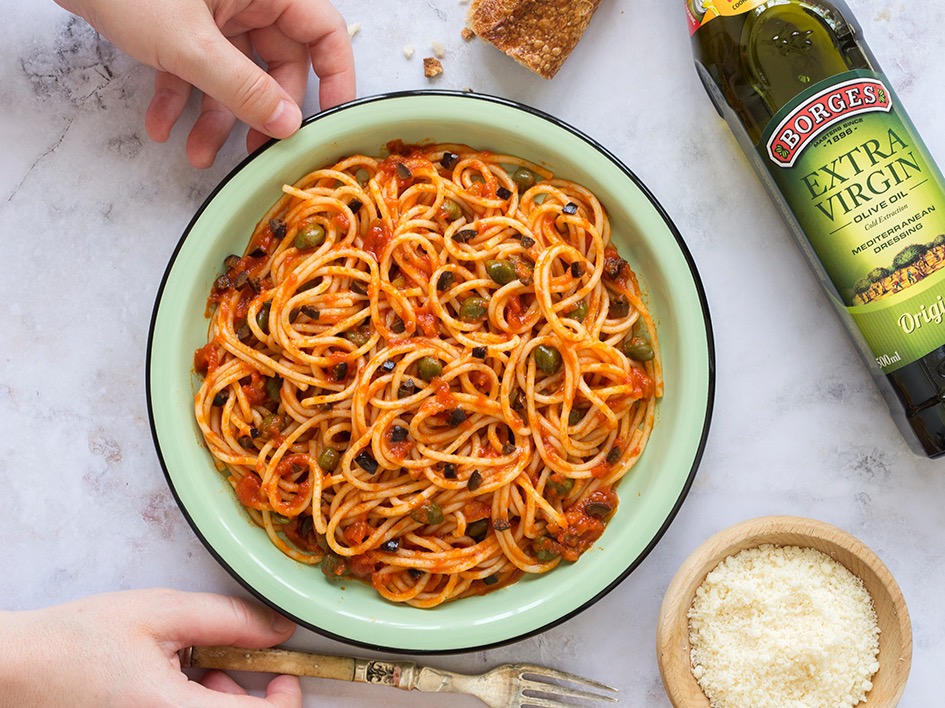 Spaghetti puttanesca