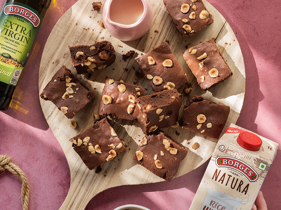Super easy and healthy brownies