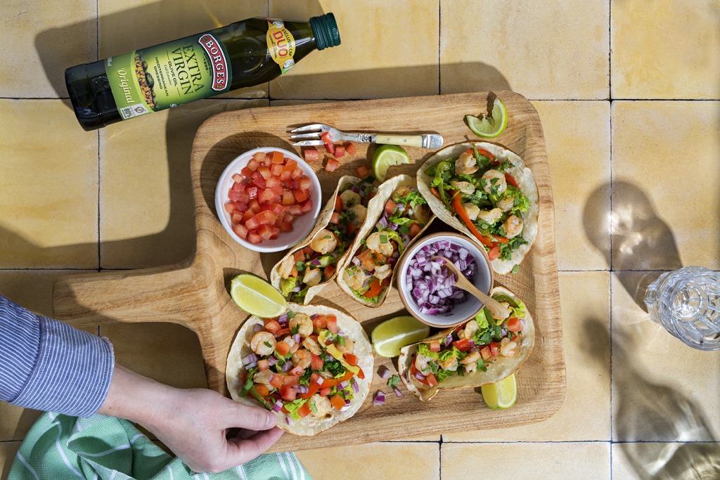 Shrimp tacos