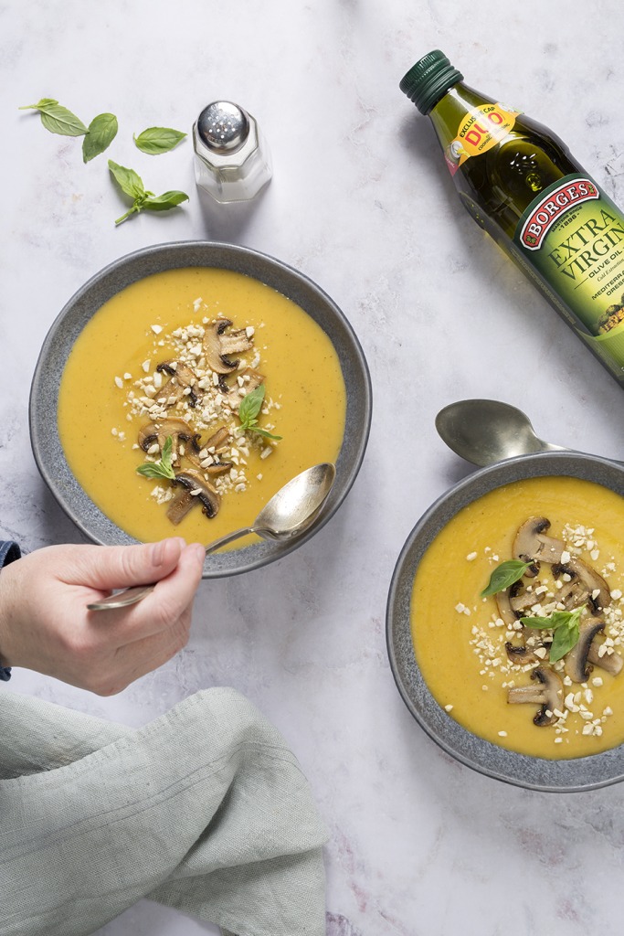Creamy vegetable soup