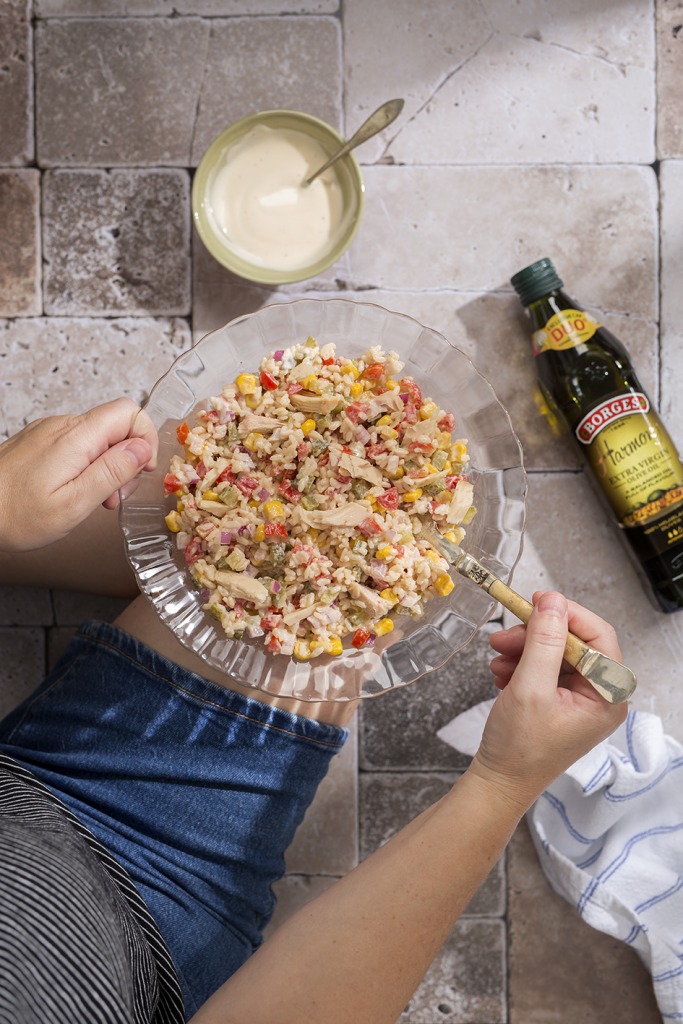 Rice salad