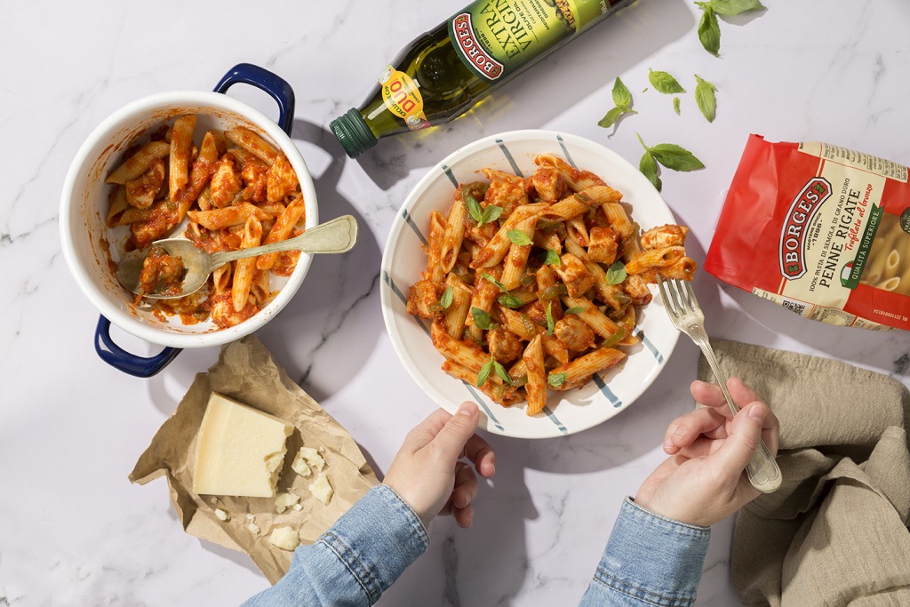 Chicken penne