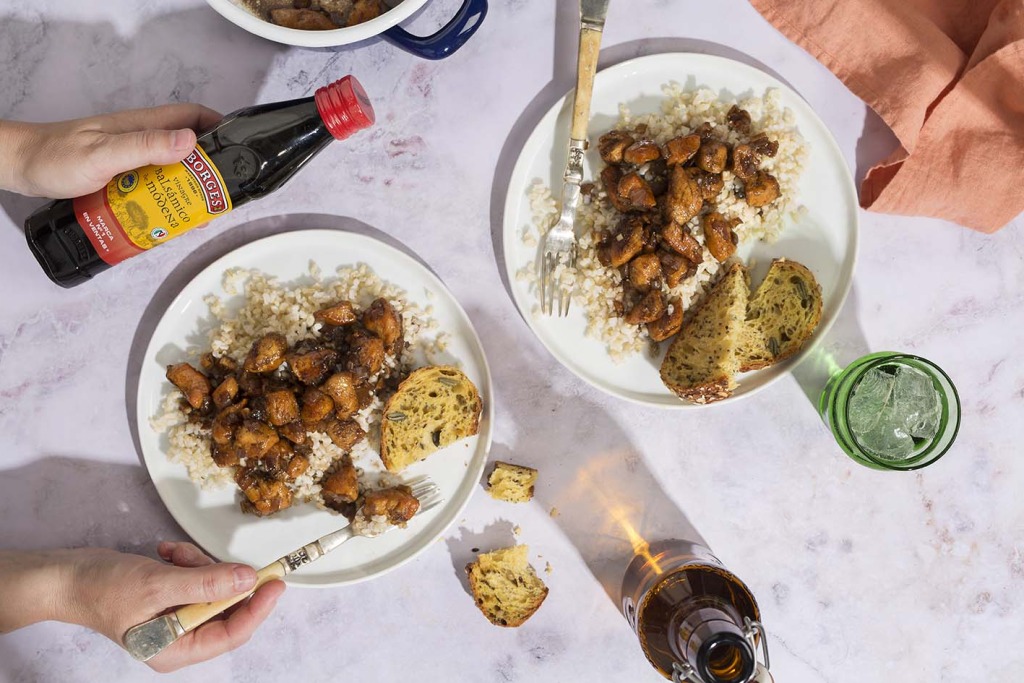 Creamy balsamic chicken