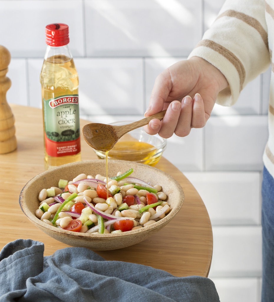 Ensalada de judías blancas