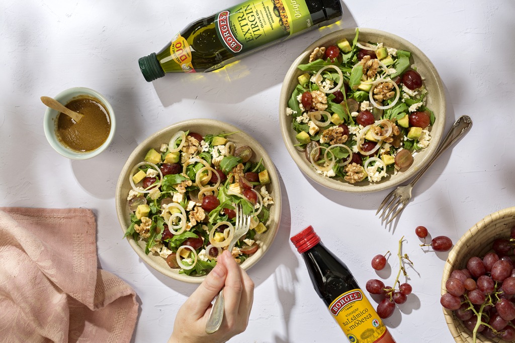 ensalada de uva
