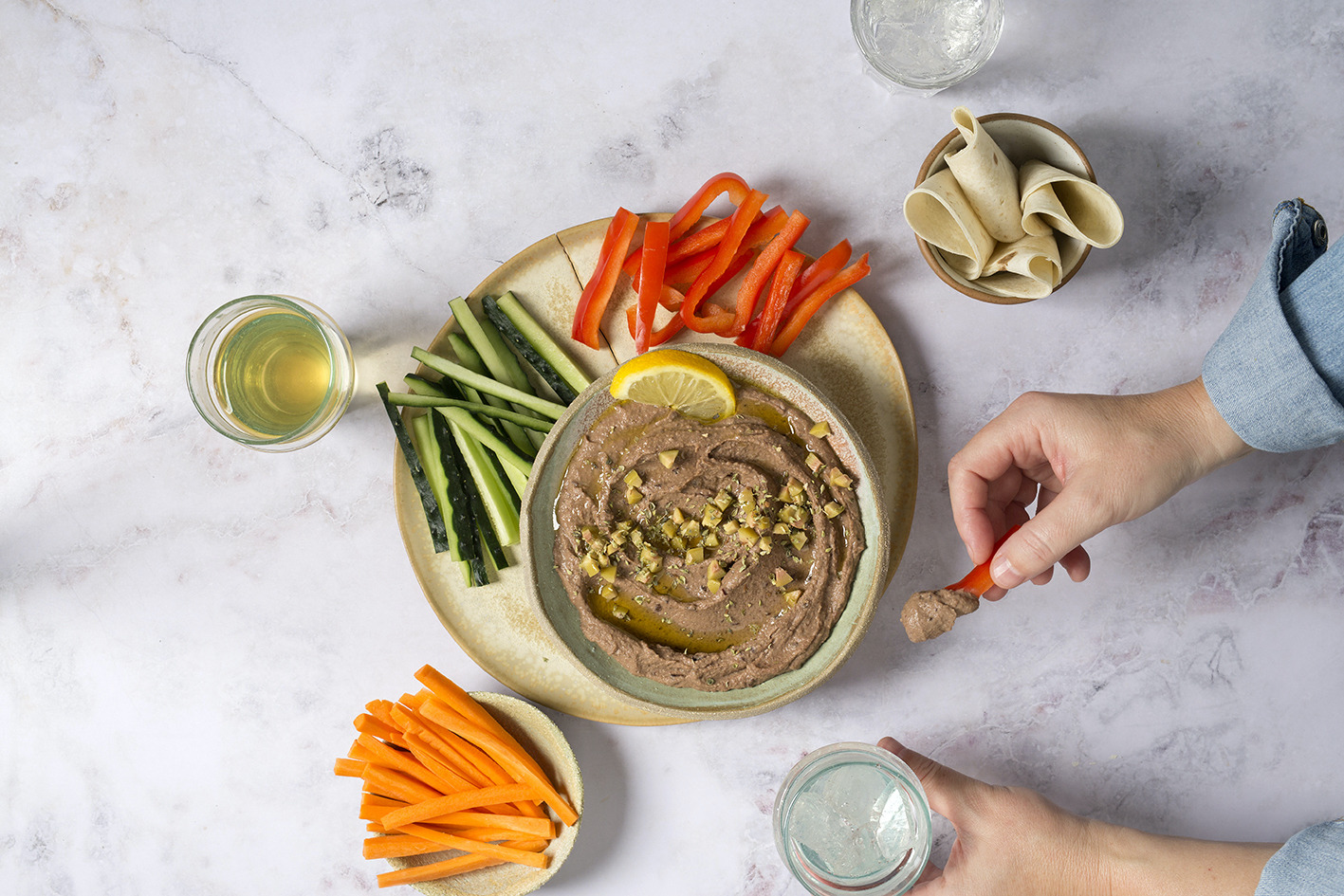 Olive hummus