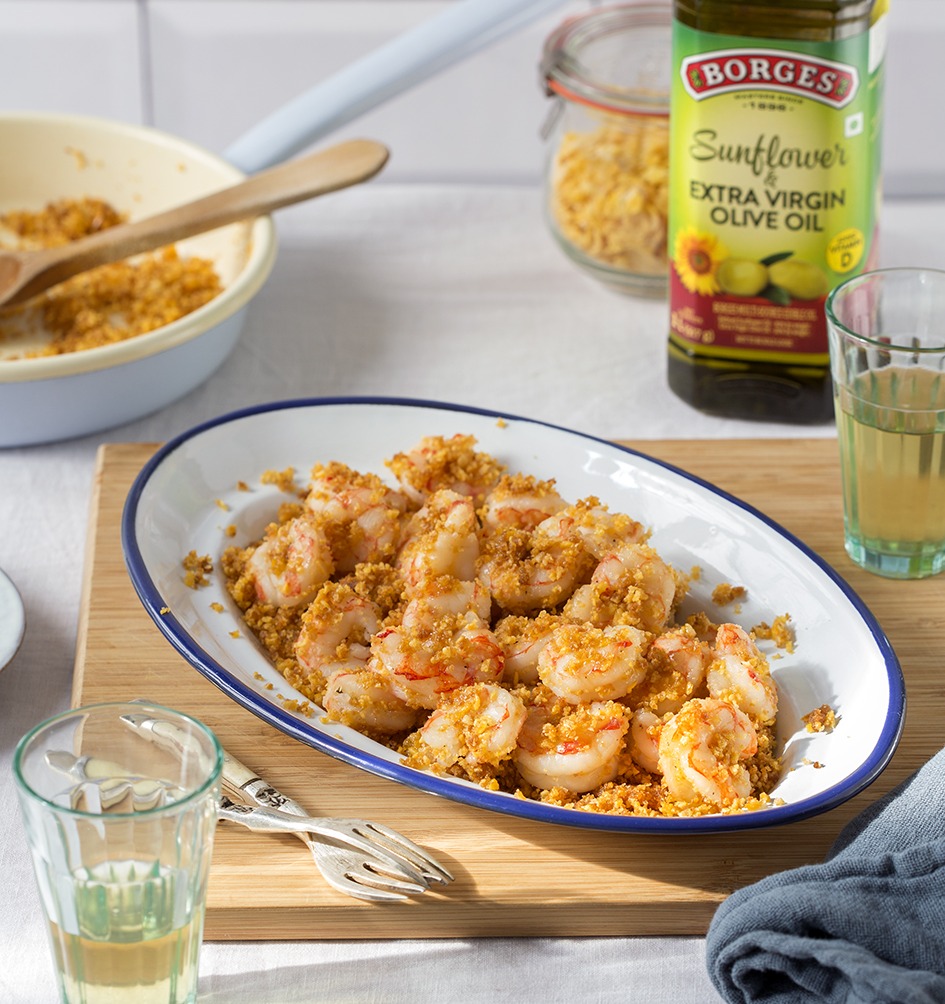 Cereal Prawns
