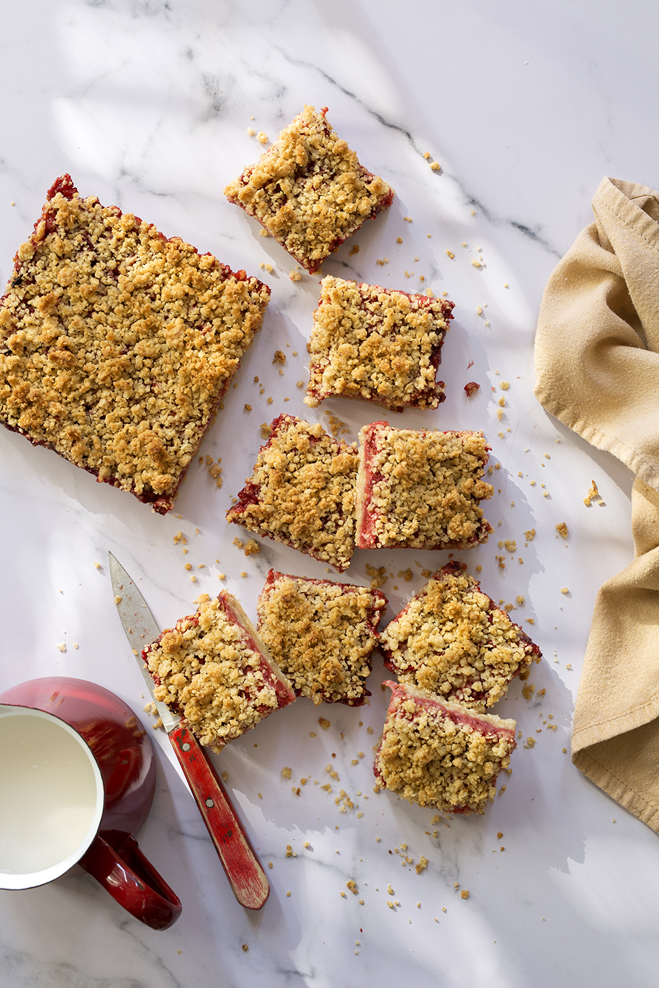Strawberry Crumble