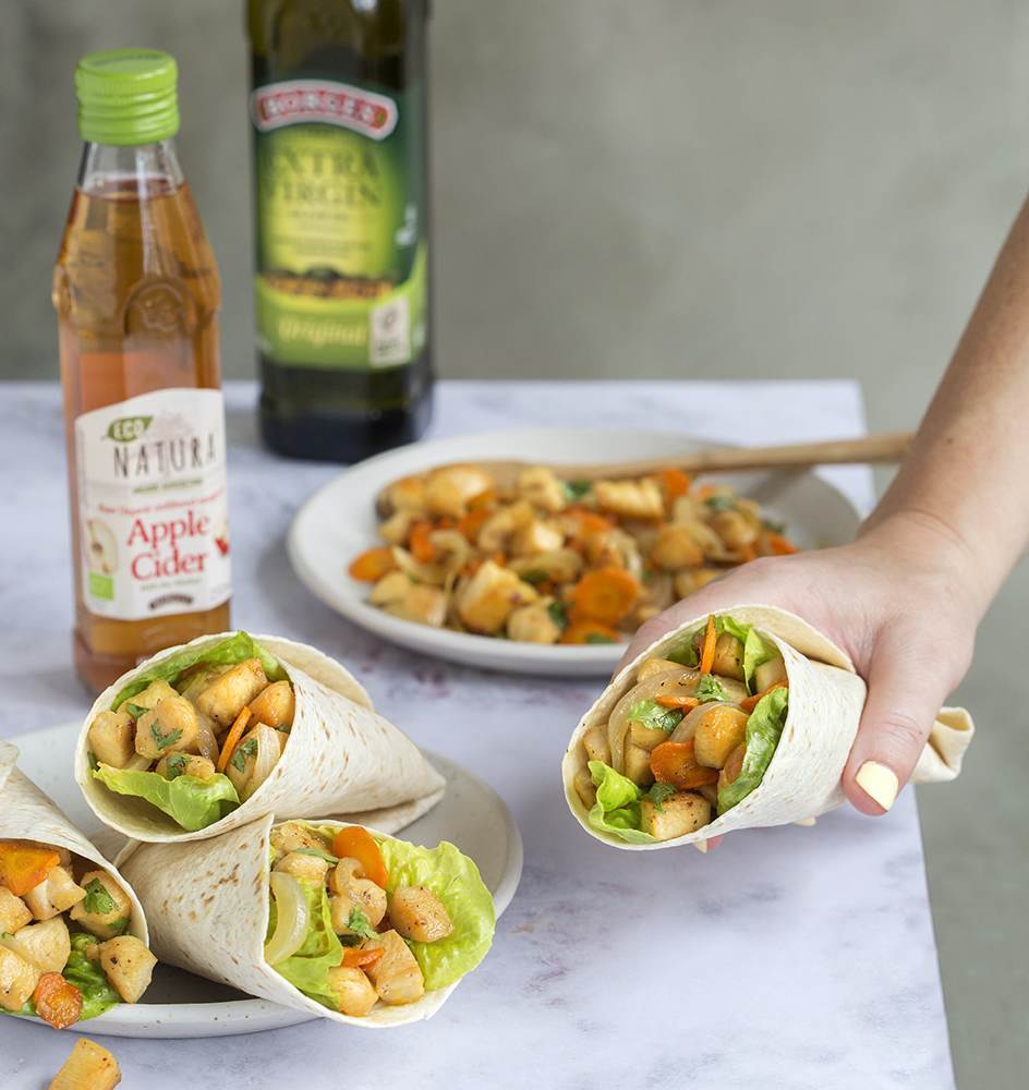 Chicken lettuce wraps