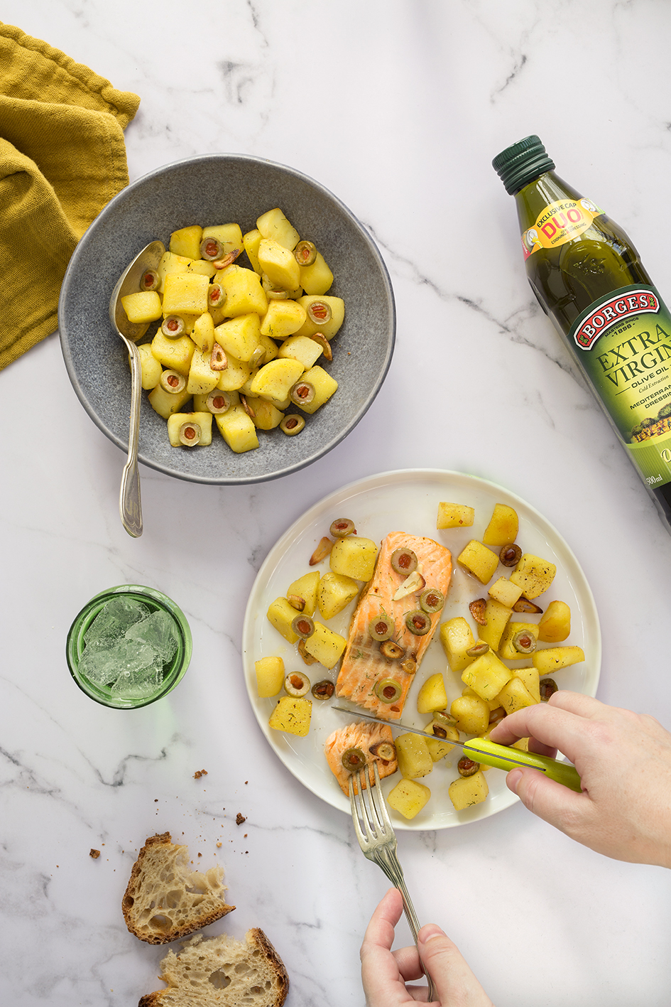 xGarlic Butter Baked Salmon