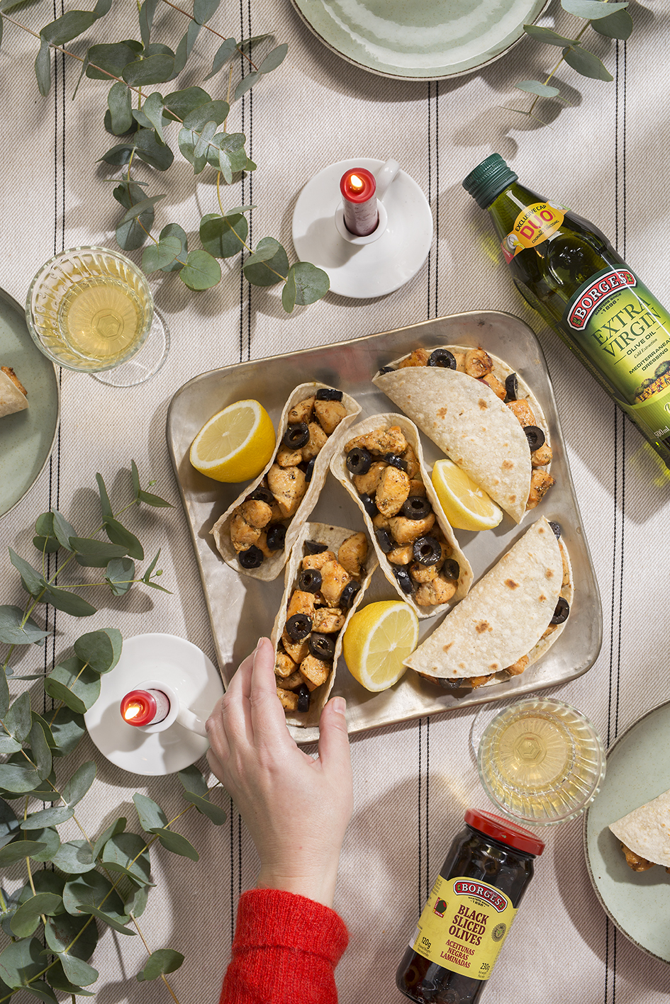 Christmas tacos