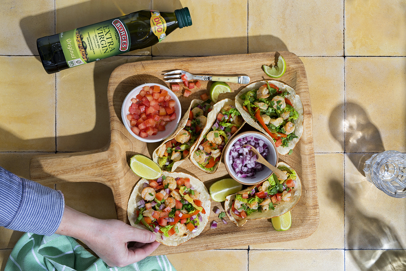 Shrimp tacos