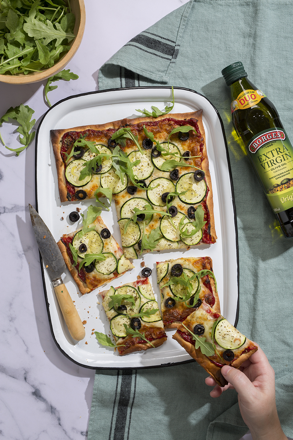Vegetarian pizza