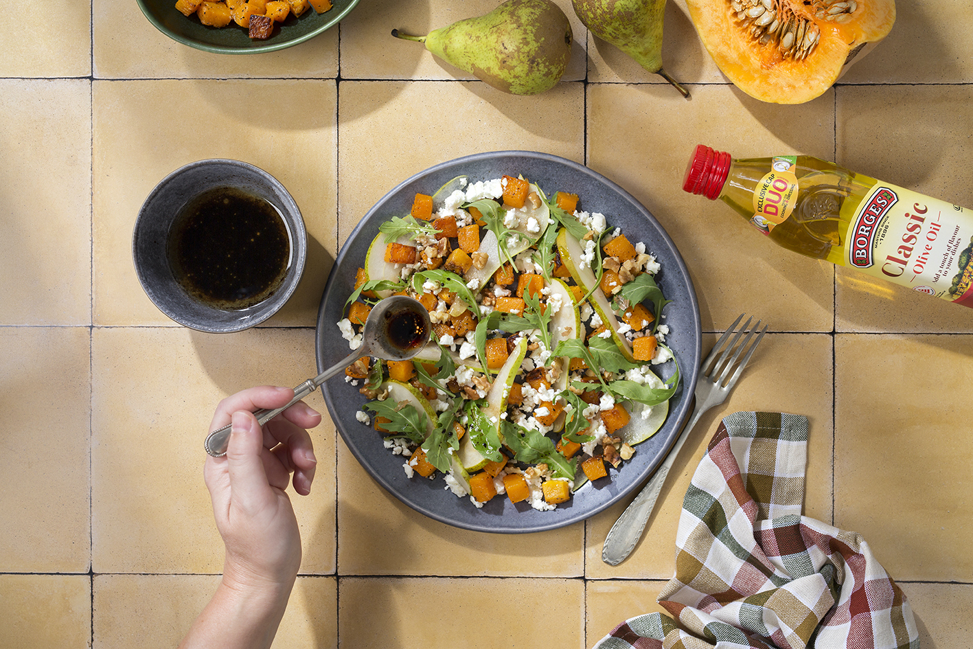 October salad