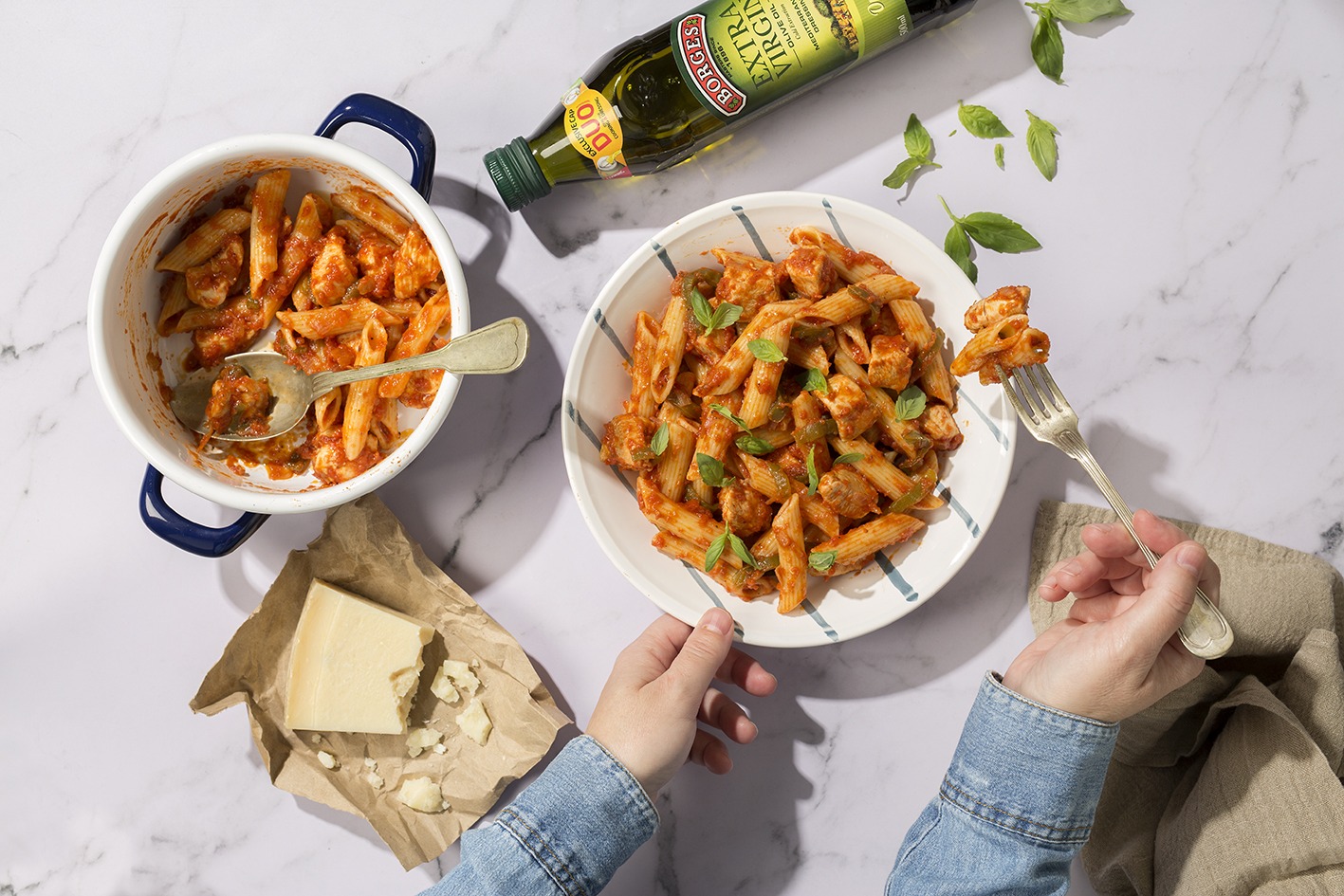Chicken penne