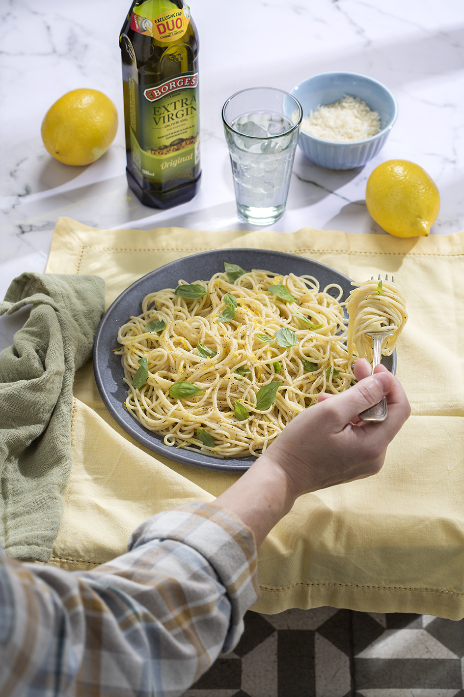 Lemon pasta