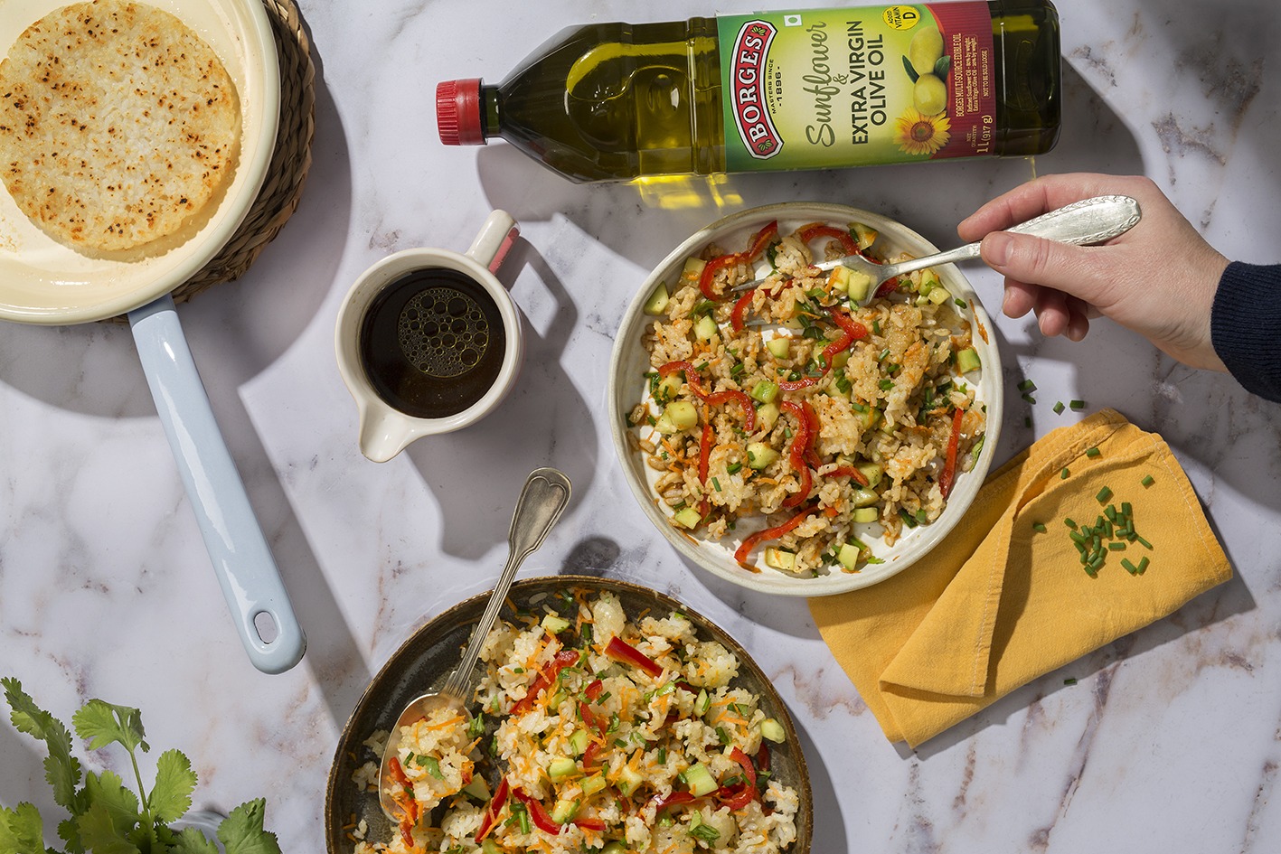 Crispy Rice Salad